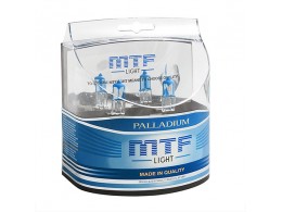 Комплект ламп MTF H27 12V 27W Palladium (2шт.)